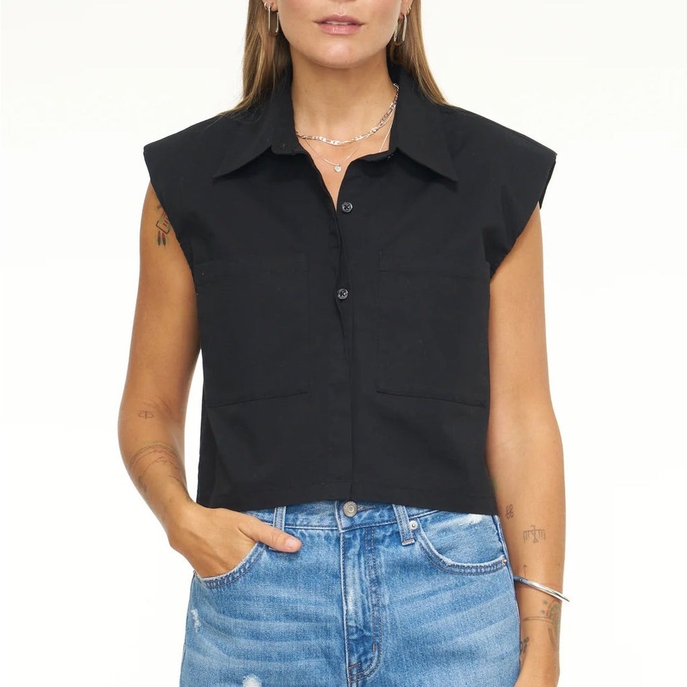Pistola Liam Shirt, Noir Black Button up